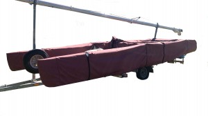 NACRA 16sq - Boat Cover mast up