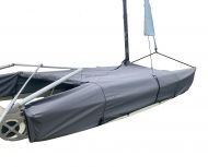 WINDRUSH 14 full cover mast up